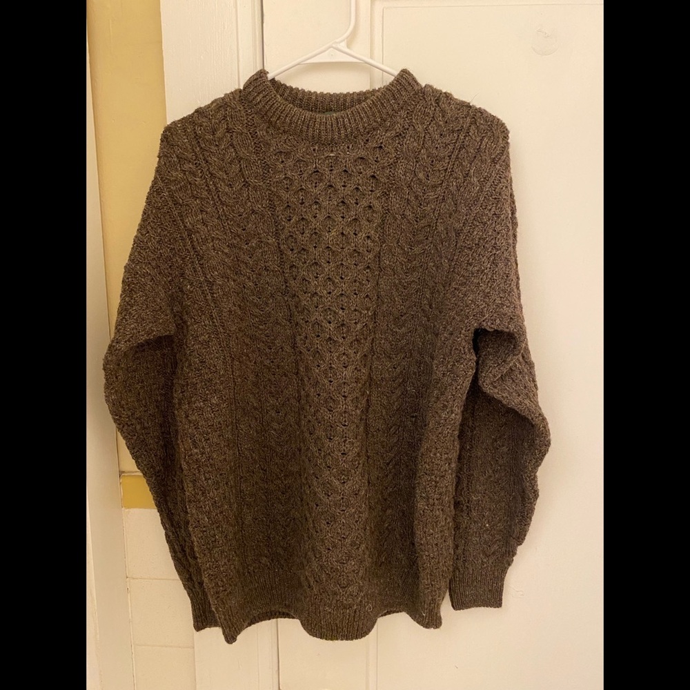 Men’s Orvis Cable Knit Sweater